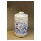Milk Glass Container