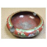 Antique Chinese Cloisonne Ashtray