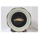 A Sugned Lynn Chase Fish Dinner Plate