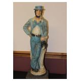 A Signed? Chalk Statue