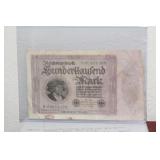 A 100,000 German Mark