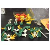 Large Lot of Vintage Plastic Figures/Toys
