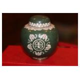 Antique Chinese Cloisonne Jar