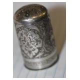 Single High Grade Silver Persian Shaker