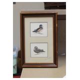 Signed Christ White Duck Print