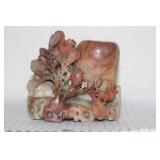 Chinese Soap Stone Vase