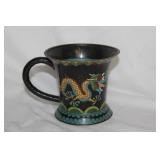 A Cloisonne Dragon Cup