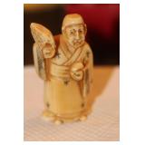 Signed Japanese Bone Netsuke