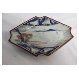 A Japanese Kutani Porcelain Dish