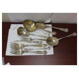 Lot of 13 Serving Pieces