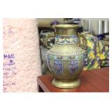 A Vintage Japanese Champleve Vase