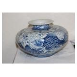 Signed Chinese Squad Vase