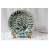 An Antique Chinese Blue and White Plate