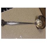 Ornate Silverplate Ladle