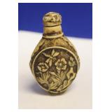 A Carved Resin Snuff Bottle