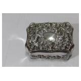 A Repousse Silverplated Box