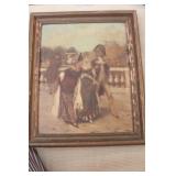 Antique Painting on Wood