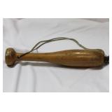 A Wooden Bat Form Powder? Holder