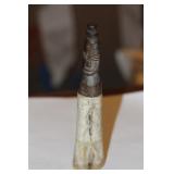 Primitive Bone and Wood Carving