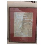 Antique Chinese Pastel on Paper