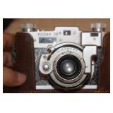 Kodak 35 Camera with Leather Case