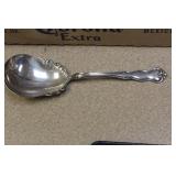 Ornate Silverplate Serving Spoon