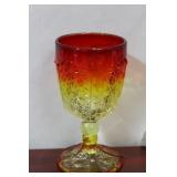 An Amberina Glass Cup