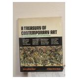 Hardcover Book: A Treasury of Contemporary Art