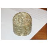 Carved Stone Container