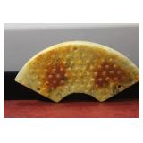 A Jade or Hardstone Small Plaque
