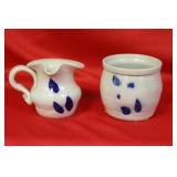 Lot of Two Miniature Stoneware