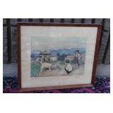 An Oriental Signed Pastel?