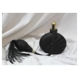 A Black Glass Parfume Bottle