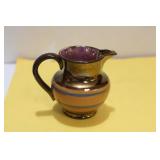A Small Lusterware Pitcher