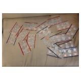 Lot of 17 Loose Coin Mint Sets
