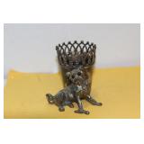 Rare James W. Tuffs Silverplated Toothpick Holder