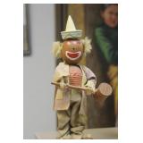 Vintage Wooden Clown