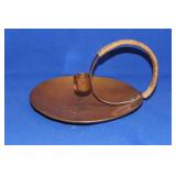 Arts and Crafts Copper Candle Holder