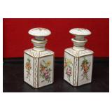 Set of 2 Porcelain Decanter
