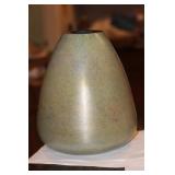 Jerry Mcellend Iridescent Artglass Vase