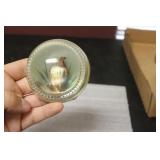 A Maine Woodland Creations Owl Paperweight