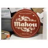 A Mahou Metal Sign