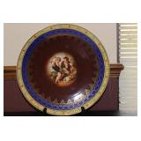 A Beehive (?) Charger - Beehive mark on the back