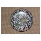 Antique Chinese Cloisonne Dish