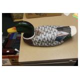 Large Wooden Chinese Duck Decoy