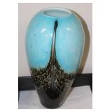 Large Art Glass Vase