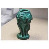 1930's Boheim? Nude Glass Vase