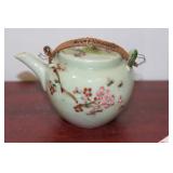 A Chinese or Asian Celadon Small Teapot