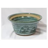 A Signed Pottery Bowl