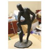 Cast Iron Statue: The Thinker